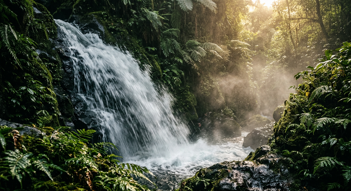 Charpa waterfall